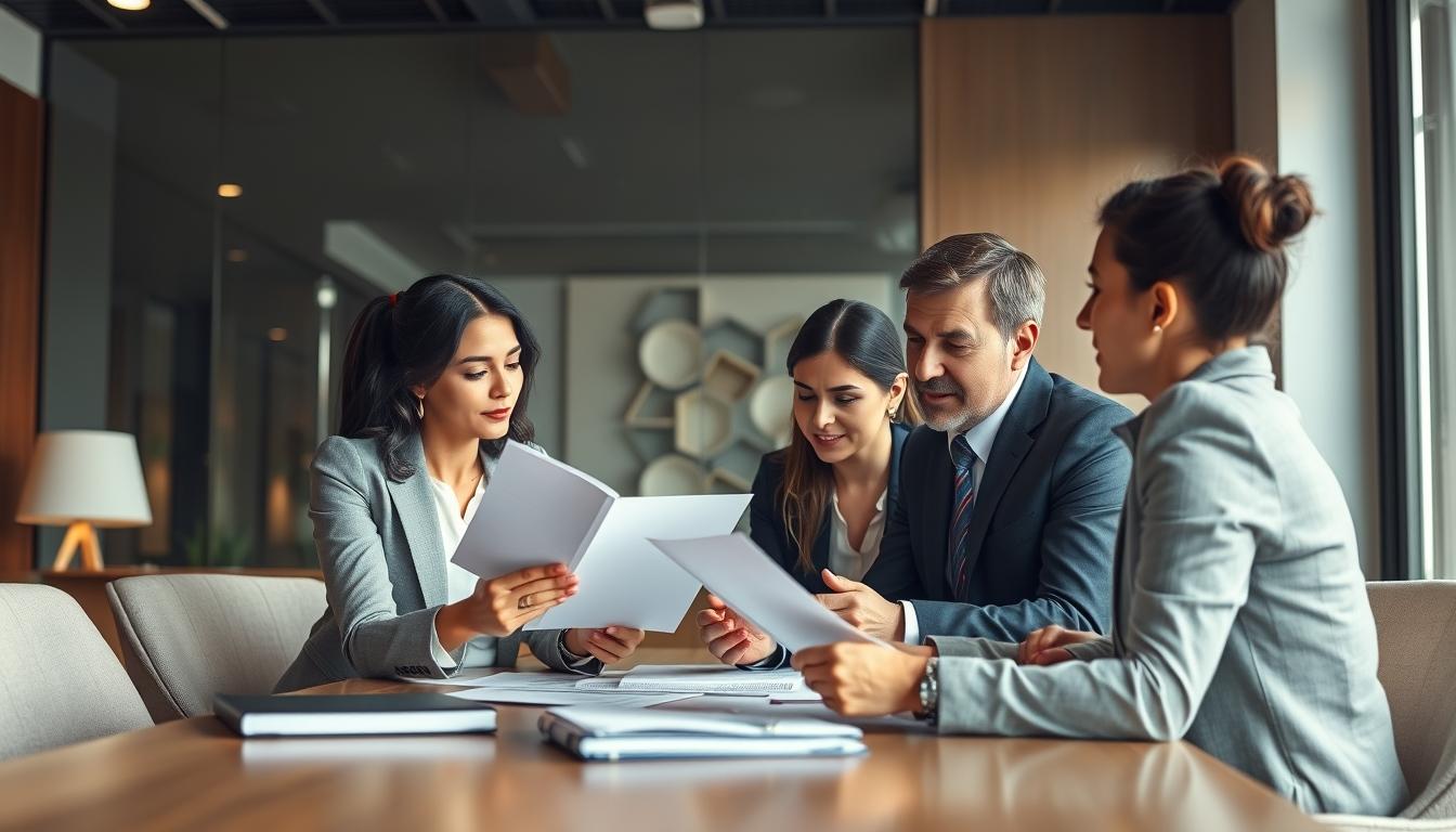 Property settlement documents and transfer review