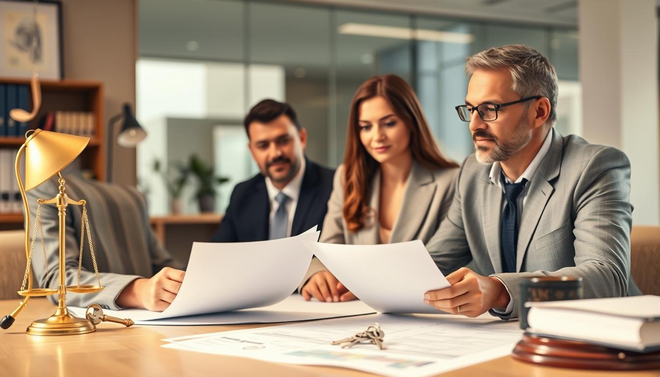 Real estate ownership transfer documents and closing confirmation